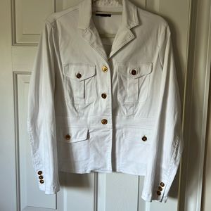 White summer blazer